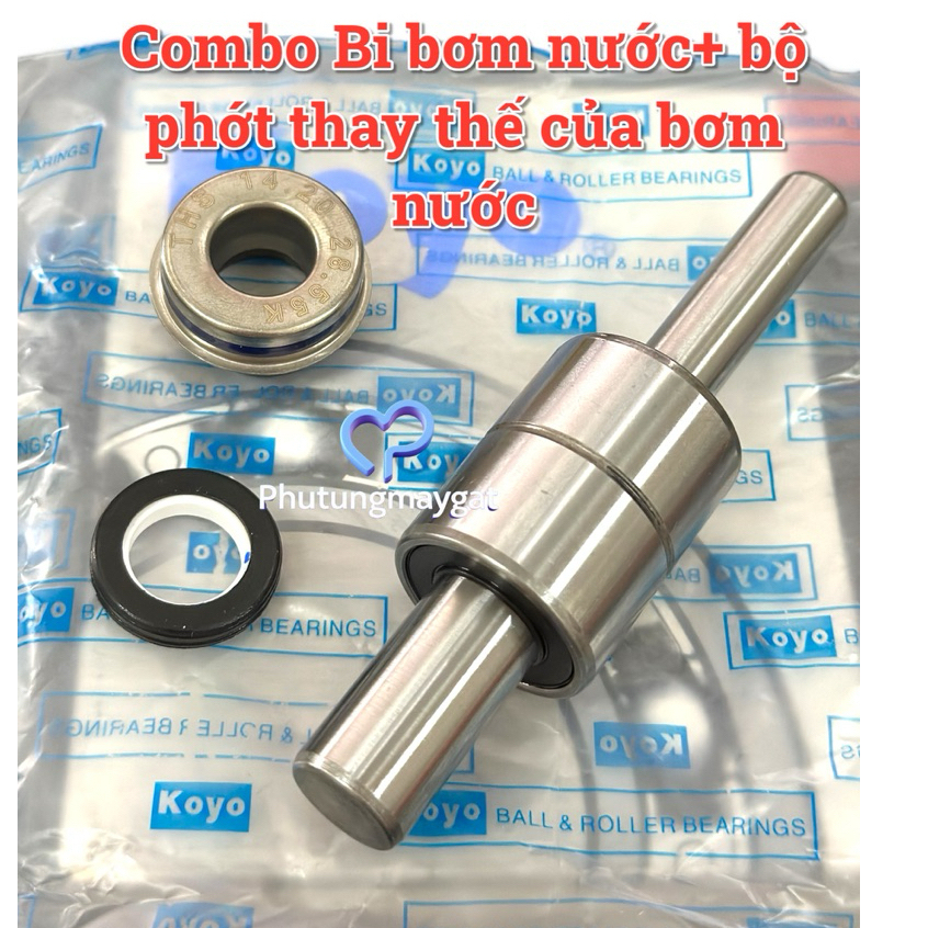 Bi bơm nước Koyo/(có bán phớt bi) loại 12x16x30 dùng cho bơm Kubota dòngGL/ L: L3408/ L4508/ L4018/ 