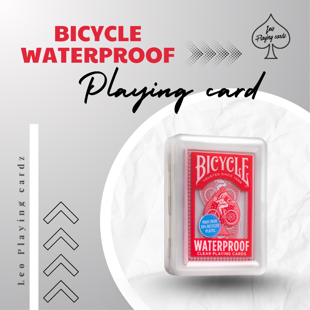 Bộ bài tây BICYCLE WATERPROOF PLASTIC playing card [CHÍNH HÃNG]