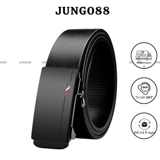 Thắt lưng nam da cao cấp, mặt khóa tự động phong cách trẻ trung, sang trọng, dây nịt màu đen