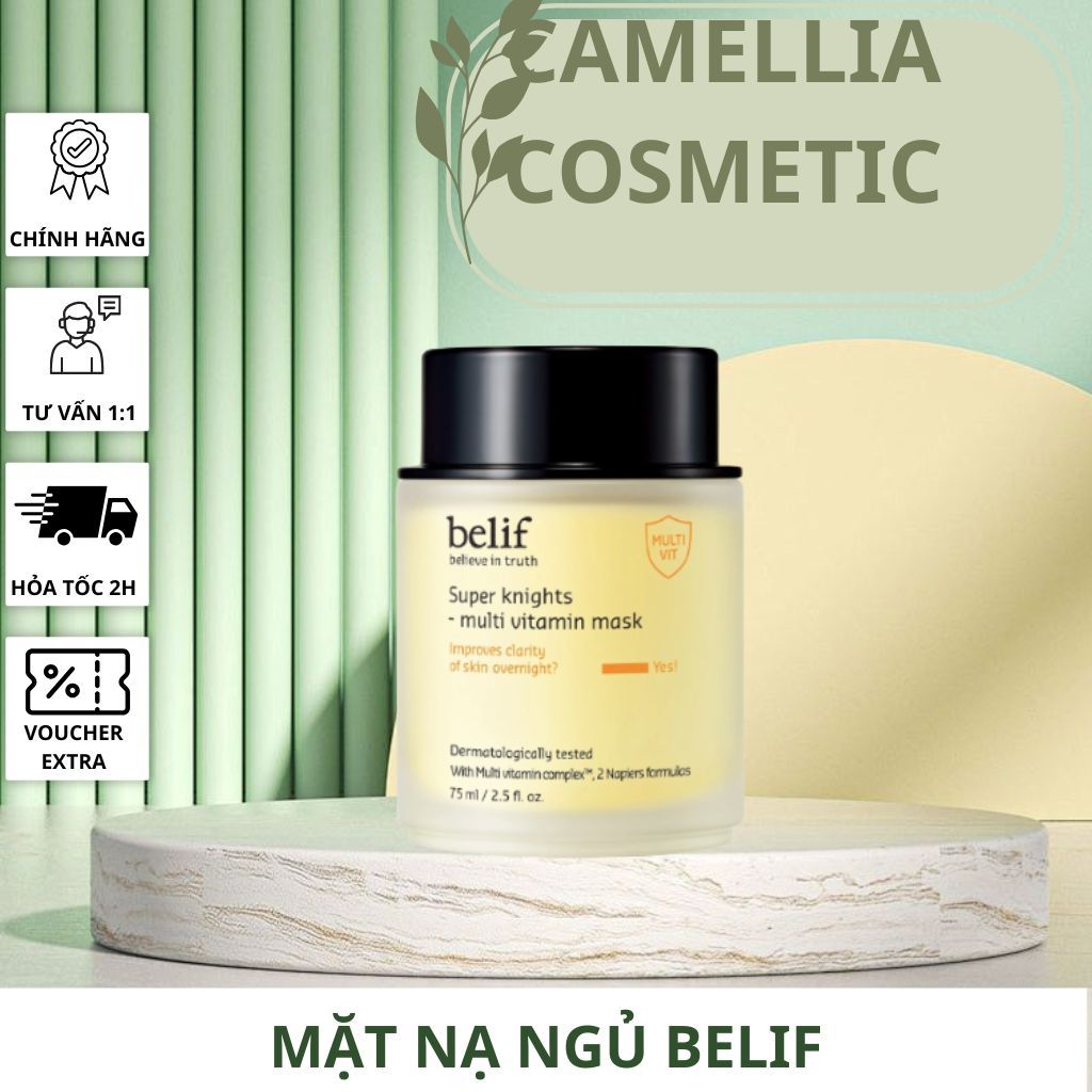 Mặt Nạ Ngủ Belif Super Knights-Multi Vitamin [CHÍNH HÃNG]