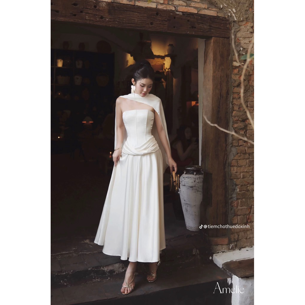 váy lụa nhà amelia