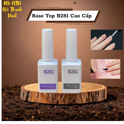Base top B281 cao cấp 15ml . Sơn liên kết gel , bóng gel B281 15ml cao cấp - B281 Nail Official
