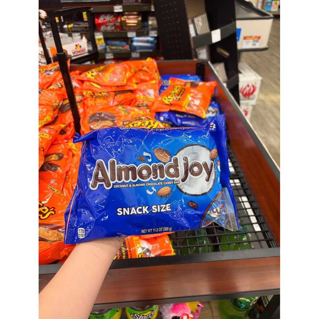 [NEW DATE : 09/2026] 🍫🥥🌴 SOCOLA NHÂN DỪA & HẠT HẠNH NHÂN CỦA MỸ ALMOND JOY COCONUT & ALMOND CHOCOLAT