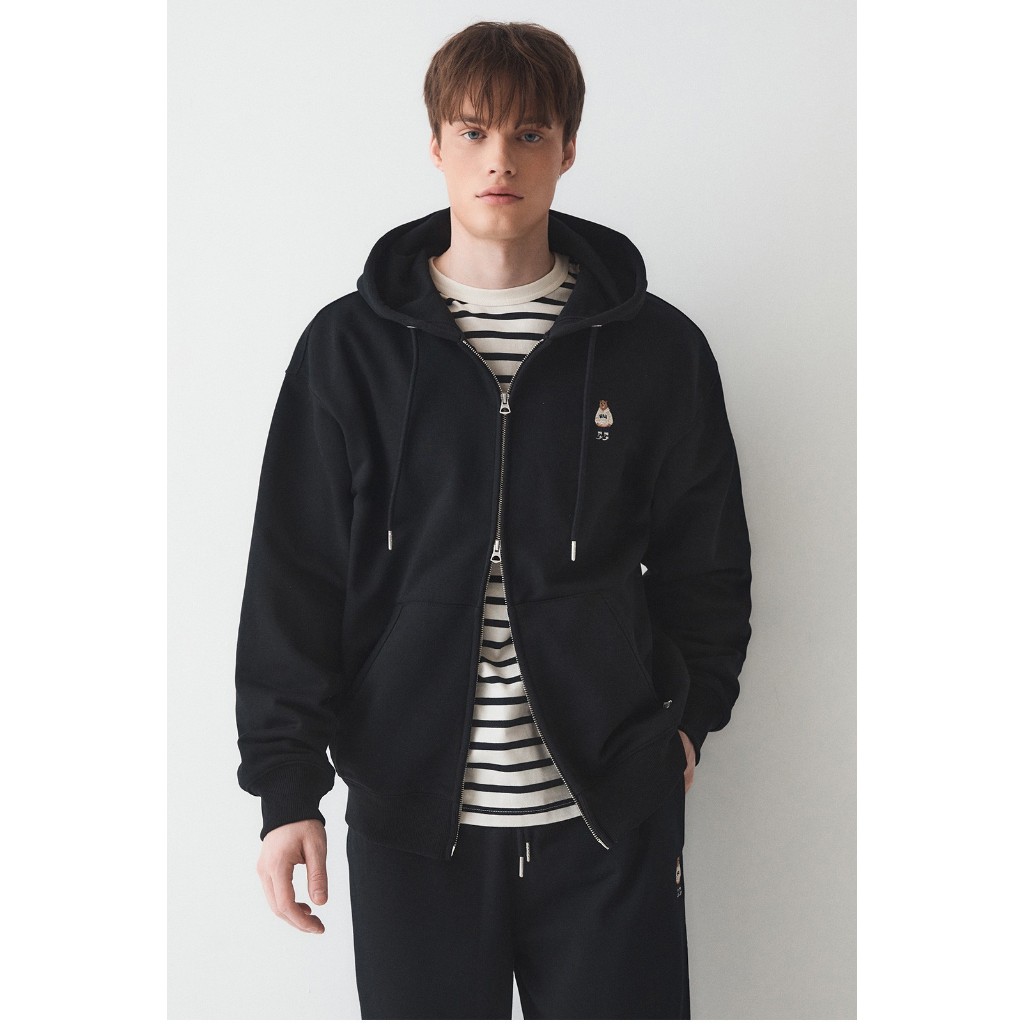 Áo khoác Hoodie kéo khóa 2 chiều 𝐖𝐇𝟎.𝐀.𝐔 𝐒𝐢𝐠𝐧𝐚𝐭𝐮𝐫𝐞 𝐒𝐭𝐞𝐯𝐞 𝐙𝐢𝐩 𝐔𝐩 𝐇𝐨𝐨𝐝𝐢𝐞