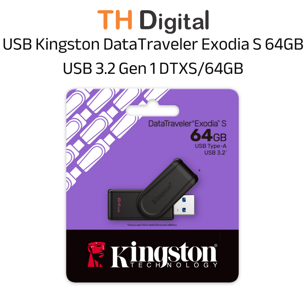 USB Kingston DataTraveler Exodia S 64GB USB 3.2 Gen 1 DTXS/64GB