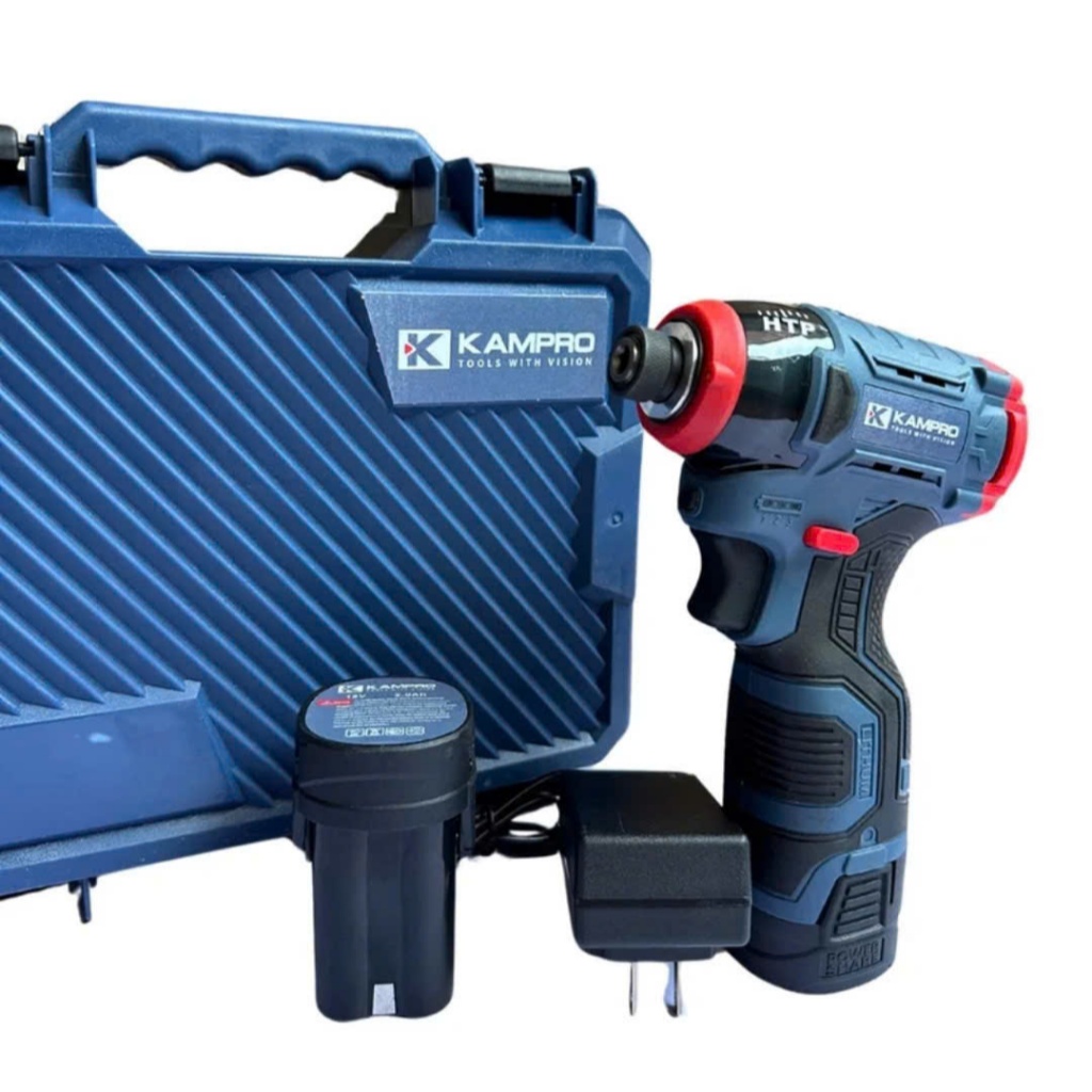 Máy Chuyên Vít Kampro 7028 - Không Chổi Than, 3 Tốc Độ, Lực Siết 140N.m, Dùng Pin 4 Cell