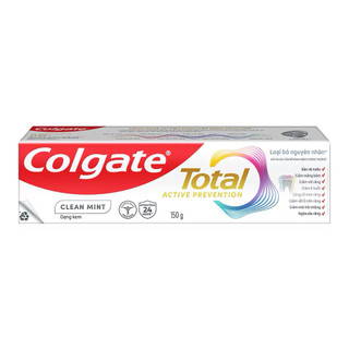Kem đánh răng colgate total active prevention clean mint 150g