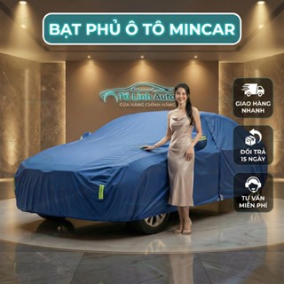 Bạt phủ ô tô vải Dù Oxford và bạt MINCAR chất liệu polyester siêu bền cao cấp chống xước, chống nắng, chống nước
