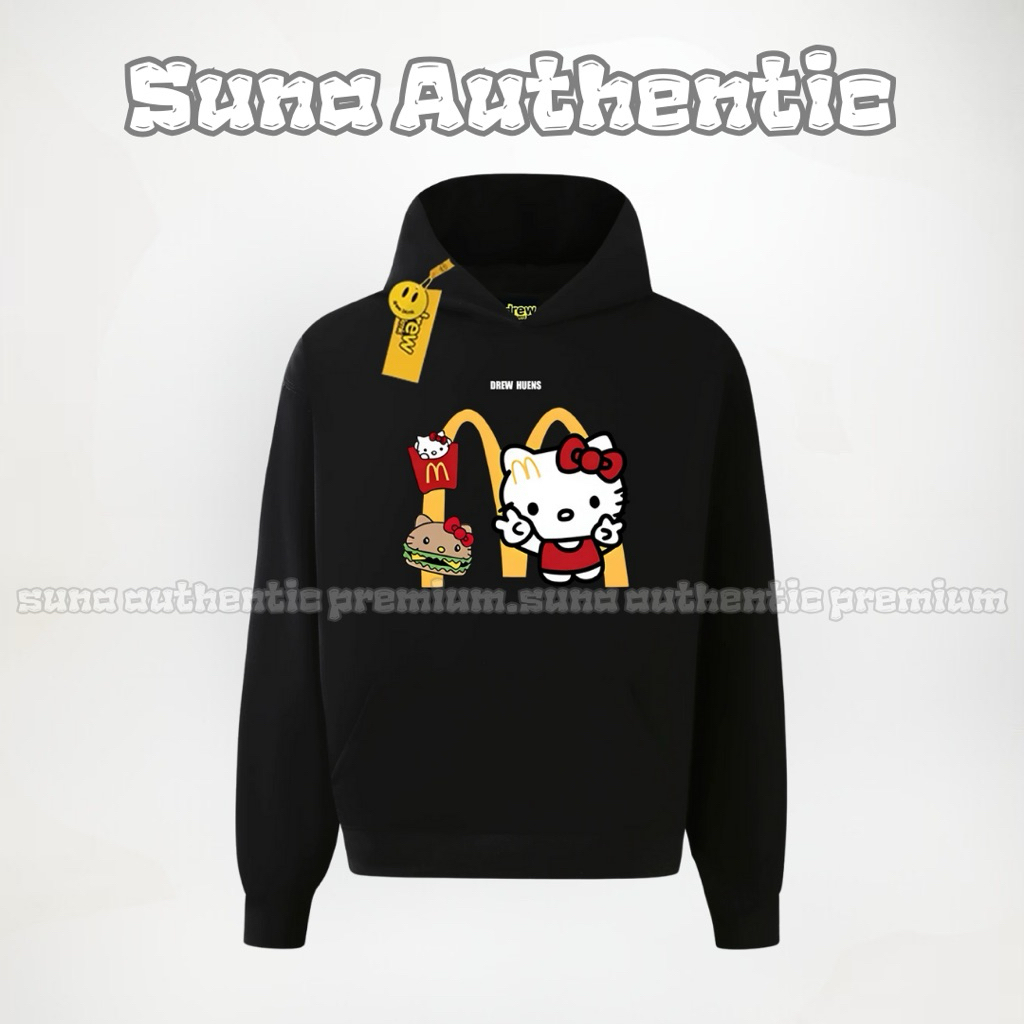 (PREMIUM) ÁO HOODIE DREW KITTY MC UNISEX COTTON CAO CẤP - SUNA AUTHENTIC