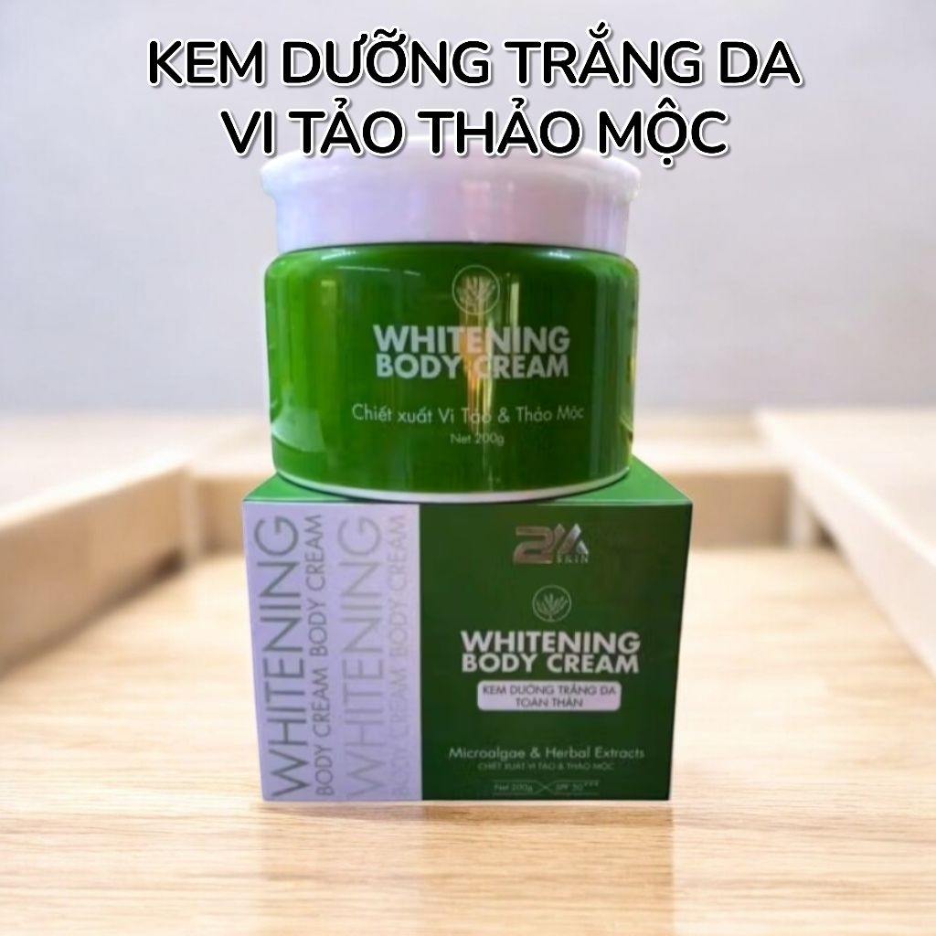 KEM BODY KÍCH TRẮNG DA VI TẢO THẢO MỘC 2MSKIN 200g