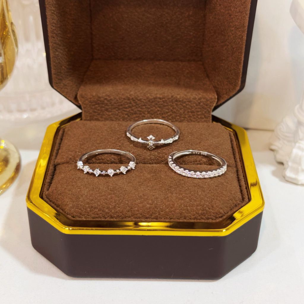 Nhẫn bạc nữ đính đá xinh xắn - Trang Sức MINA JEWELRY