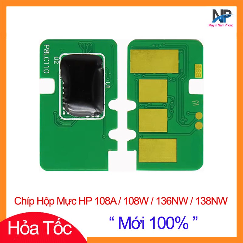 Chíp Hộp Mực HP 108A / 108W / 136NW / 138NW - Chip W1110A - W1112A