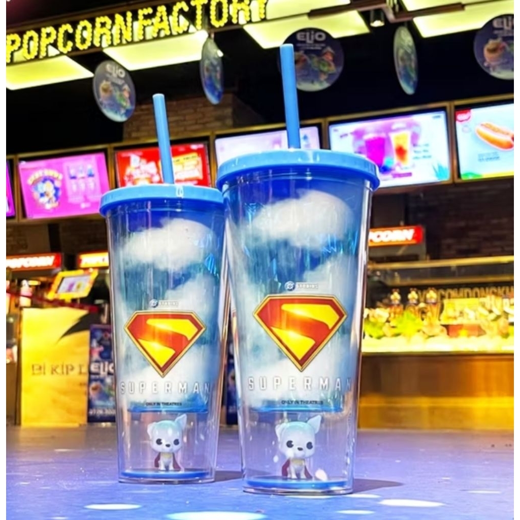 Ly Phim 2 lớp Rạp CGV phim Superman, Godzilla, the Hunger Game, Lật Mặt ..