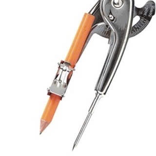 Compa vẽ kim loại kẹp bút chì SDI