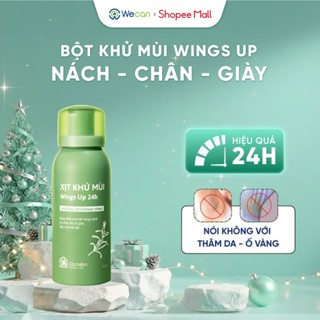  Xịt Khử Mùi Toàn Thân Bột Khử Mùi Wings Up Ngăn Tiết Mồ Hôi Hạn Chế Mùi Cơ Thể Và Hôi Giày 100ml 