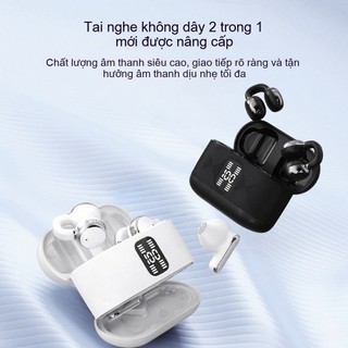 Tai nghe kép 2 trong 1 5.4 inch không dây Bluetooth Tai nghe thể thao ngủ giảm tiếng ồn Tai nghe gọi HD  HIFI Bass
