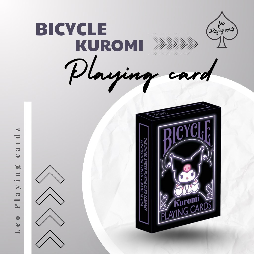 Bộ bài tây, ảo thuật, sưu tầm BICYCLE KUROMI playing card