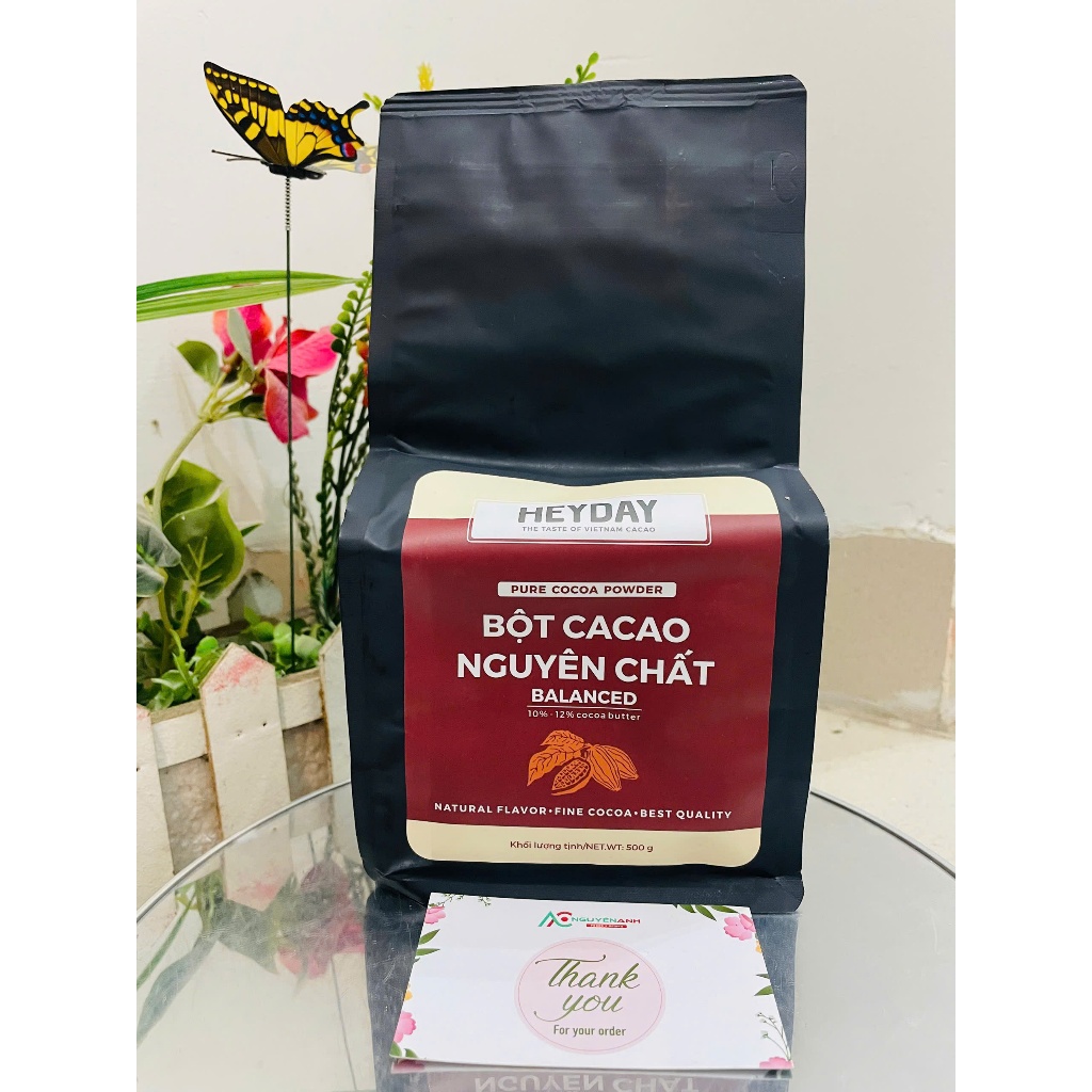 Bột Cacao Heyday Cacao Nguyên Chất - Dòng Balance thượng hạng