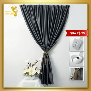  Rèm cửa dán tường decor trang trí vải gấm chống nắng cao cấp treo phòng ngủ giường tầng dán bếp Remcualuxry Lux100 