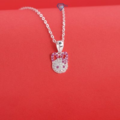Dây chuyền cho bé gái hình thỏ đính đá xinh xắn DTN0051 - Trang Sức TNJ
