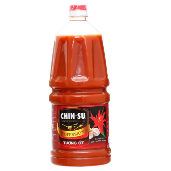 Tương Ớt CHIN-SU Chai Lớn 2Kg Mẫu Mới