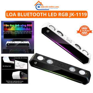 Loa Máy Tính Gaming Bluetooth LED RGB JK1119 Âm Thanh Hay Bass Cực Mạnh Công Suất 16W Bass 4 Unit 