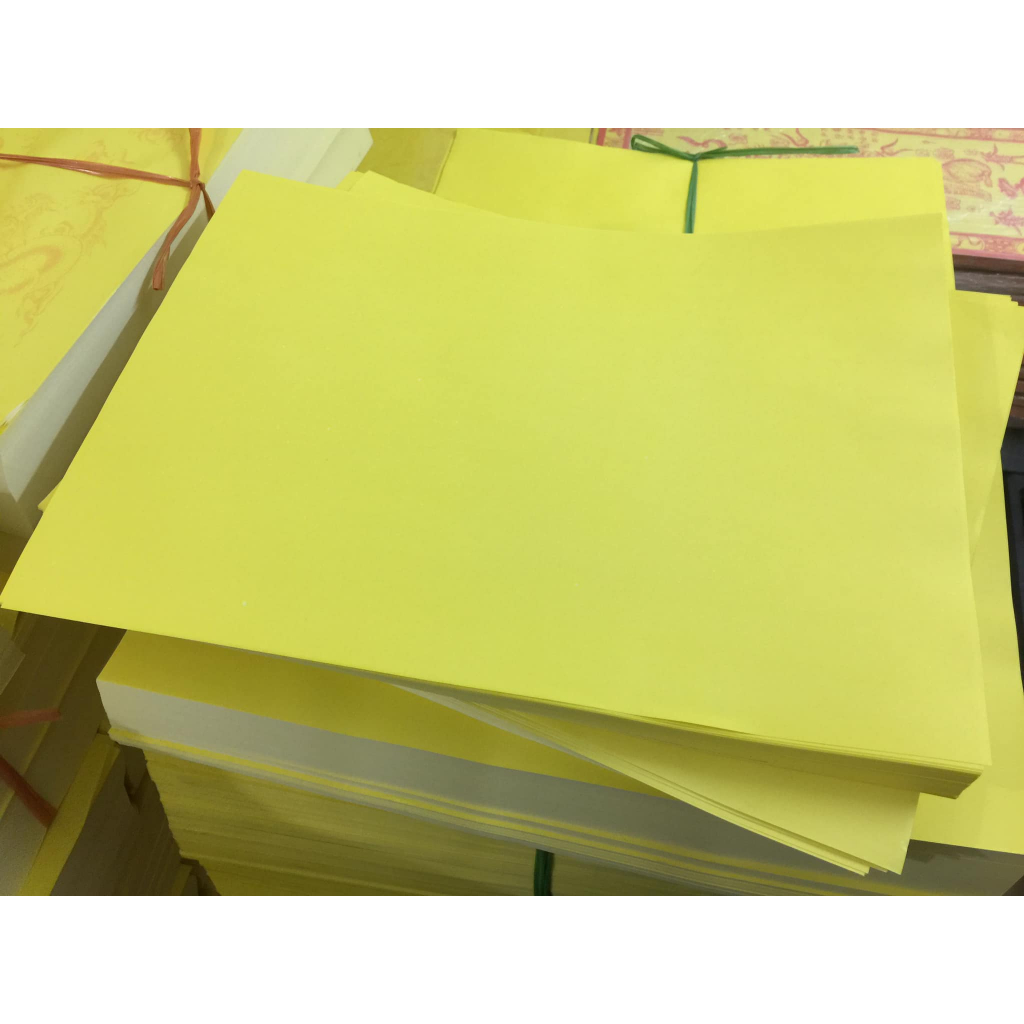 200 Tờ Giấy in sớ cỡ A4 màu (21x30cm)