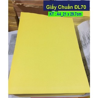 200 Tờ Giấy in sớ cỡ A4 màu (21x30cm)
