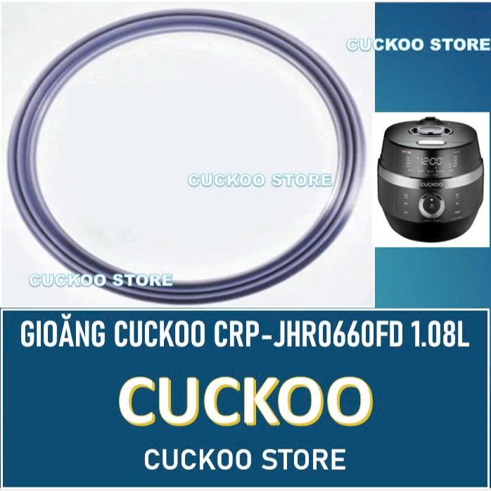 Gioăng và lẫy nồi cơm điện Cuckoo CRP-JHR0660FD 1.08L