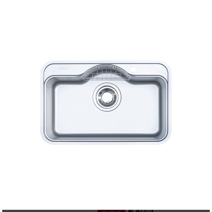 CHẬU RỬA BÁT NOBINOX ROSA NN975D | CHẬU RỬA 1 HỐ | HÀNG CHÍNH HÃNG