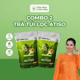 Combo 2 Túi Trà Atiso Ladophar Quy cách Túi 100 túi lọc nhỏ tăng cường sức khoẻ 