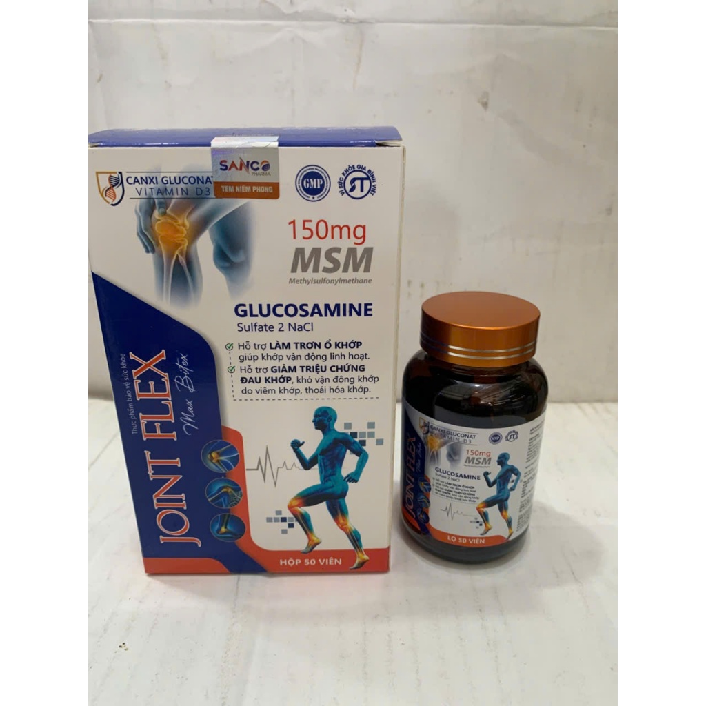 Viên uống dưỡng khớp JOINT FLEX max bitex hộp 50 viên