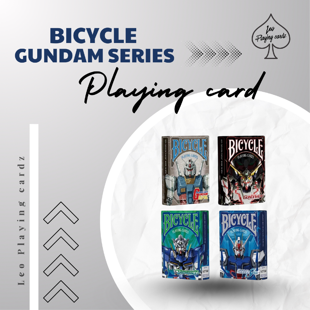 Bộ bài tây, sưu tầm BICYCLE GUNDAM SERIES playing card