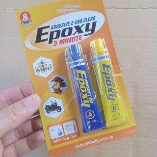 Keo dán AB 2 thành phần loại 20g