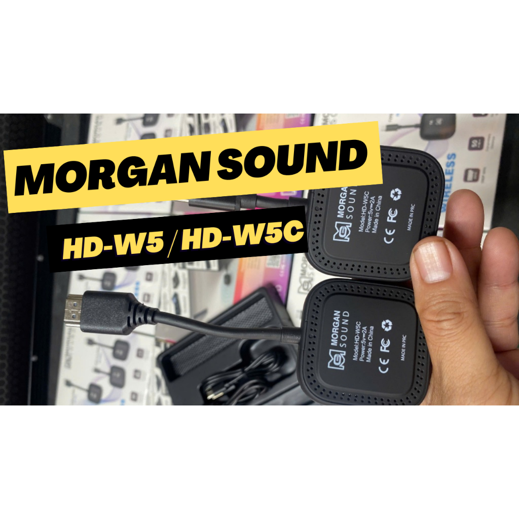 Bộ Thu Phát HDMI Không Dây Morgan Sound HD-W5 / HD-W5C – Full HD, Độ Trễ Thấp, Cắm Là Dùng