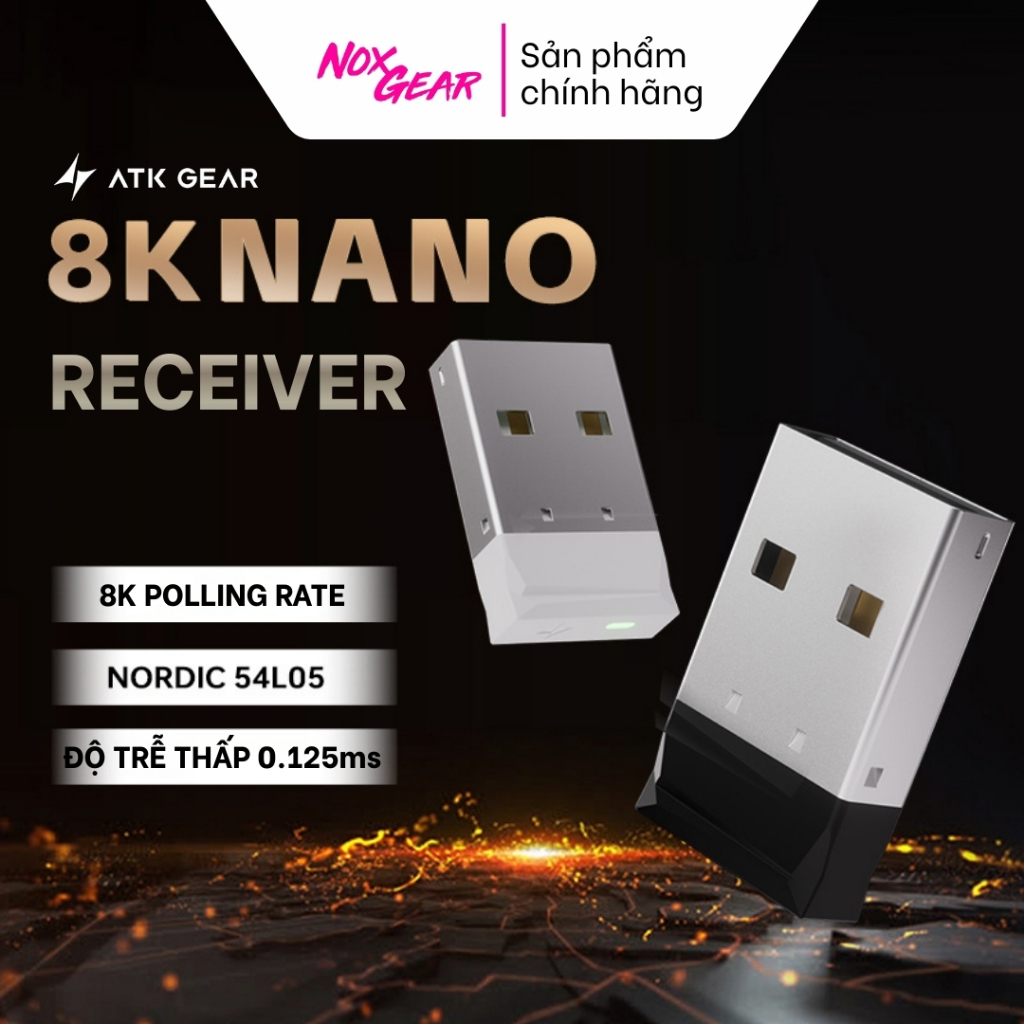 [GIAO NGAY] Receiver ATK 8K NANO - Dành Cho ATK X1 V2 | F1 V2 | A9 Ultimate/Ultramax | Duckbill Seri