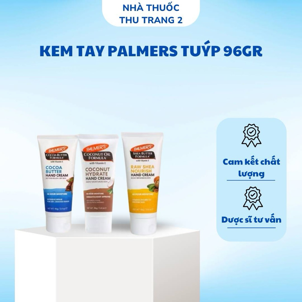 Bill Hãng - Kem Tay Palmers Dưỡng Da Tay Mềm Mịn - Tuýp 96gr