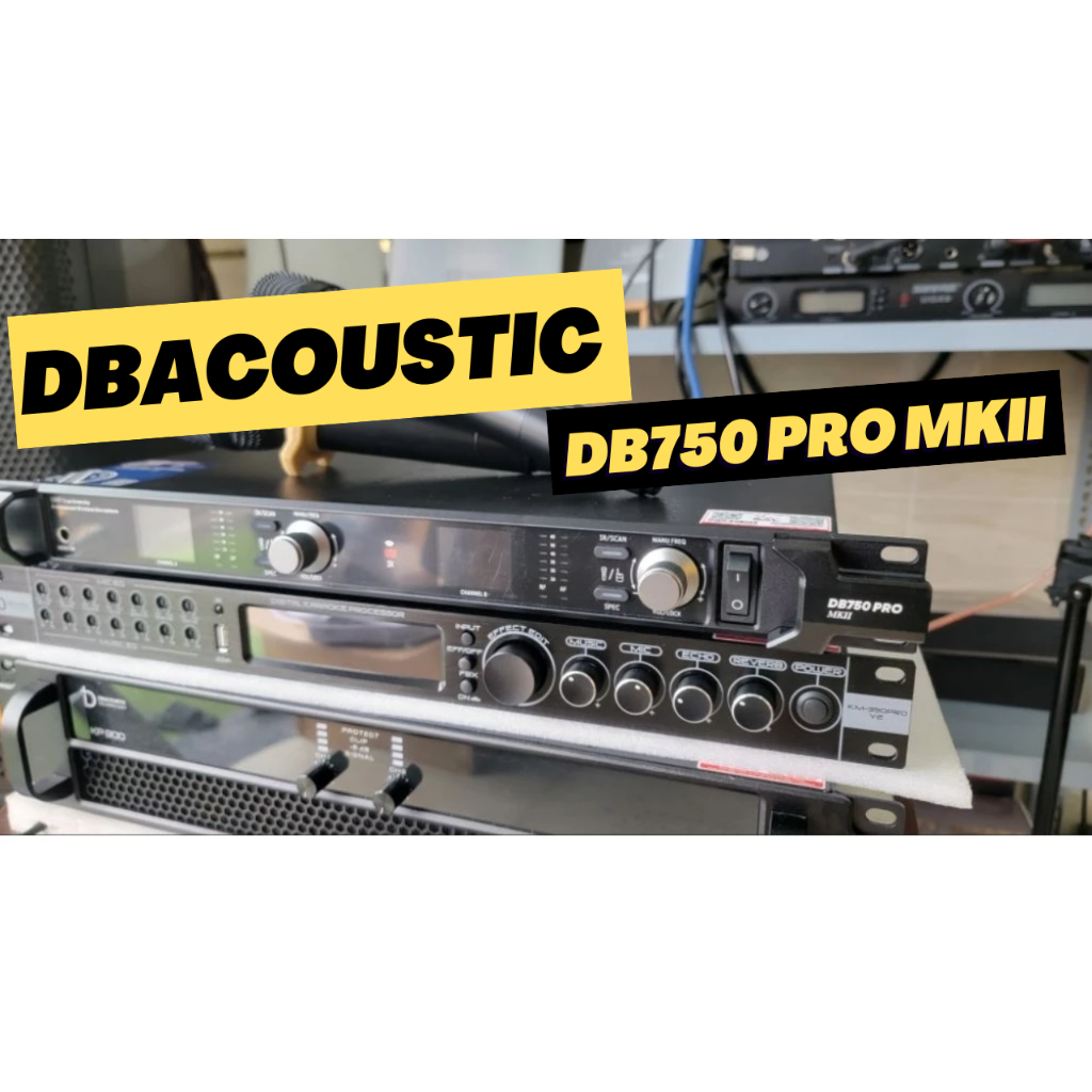 Micro Không Dây dbacoustic db750 MKII Chính Hãng | Tặng Kèm Pin sạc dbacoustic C4000L Chính hãng
