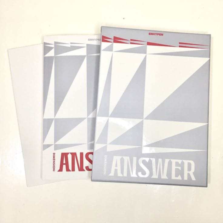 [Sẵn] Album rỗng ENHYPEN DIMENSION : ANSWER NO, YET ver