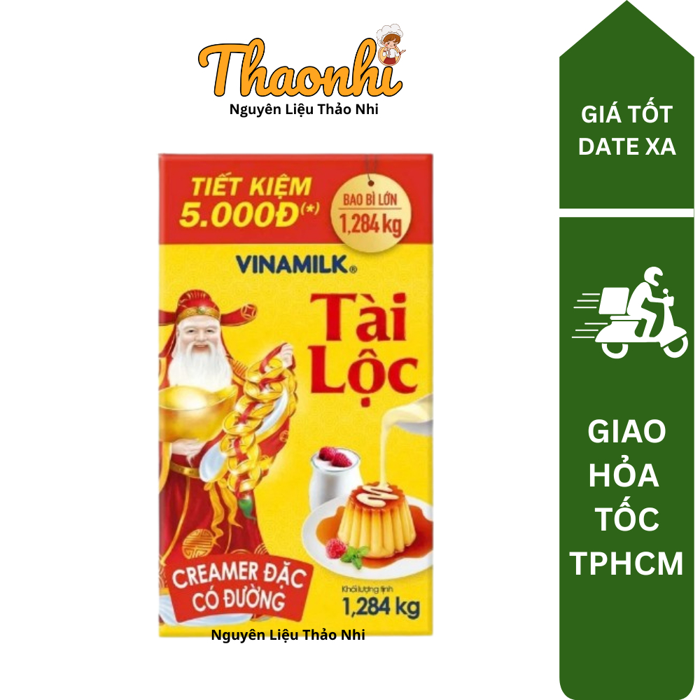 Sữa Đặc Tài Lộc Hộp Giấy 1284g
