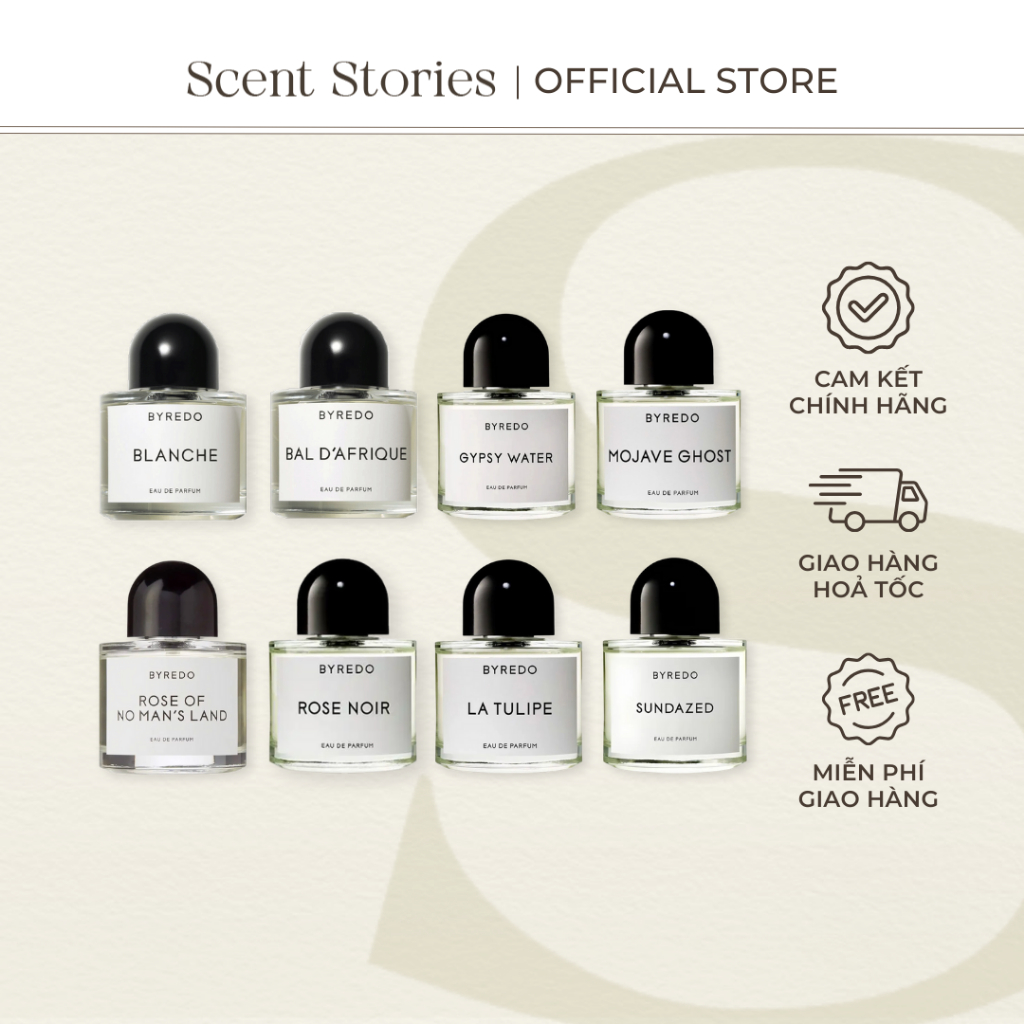 Bai Redo Các bản - Best Seller tại Scent Stories - Tối giản Hiện đại Cao cấp - Nam nữ tuỳ bản chi ti