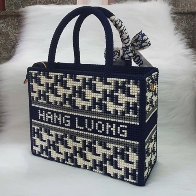 Bộ phụ kiện túi tự THÊU TÚI DIO ( XANH ĐEN )