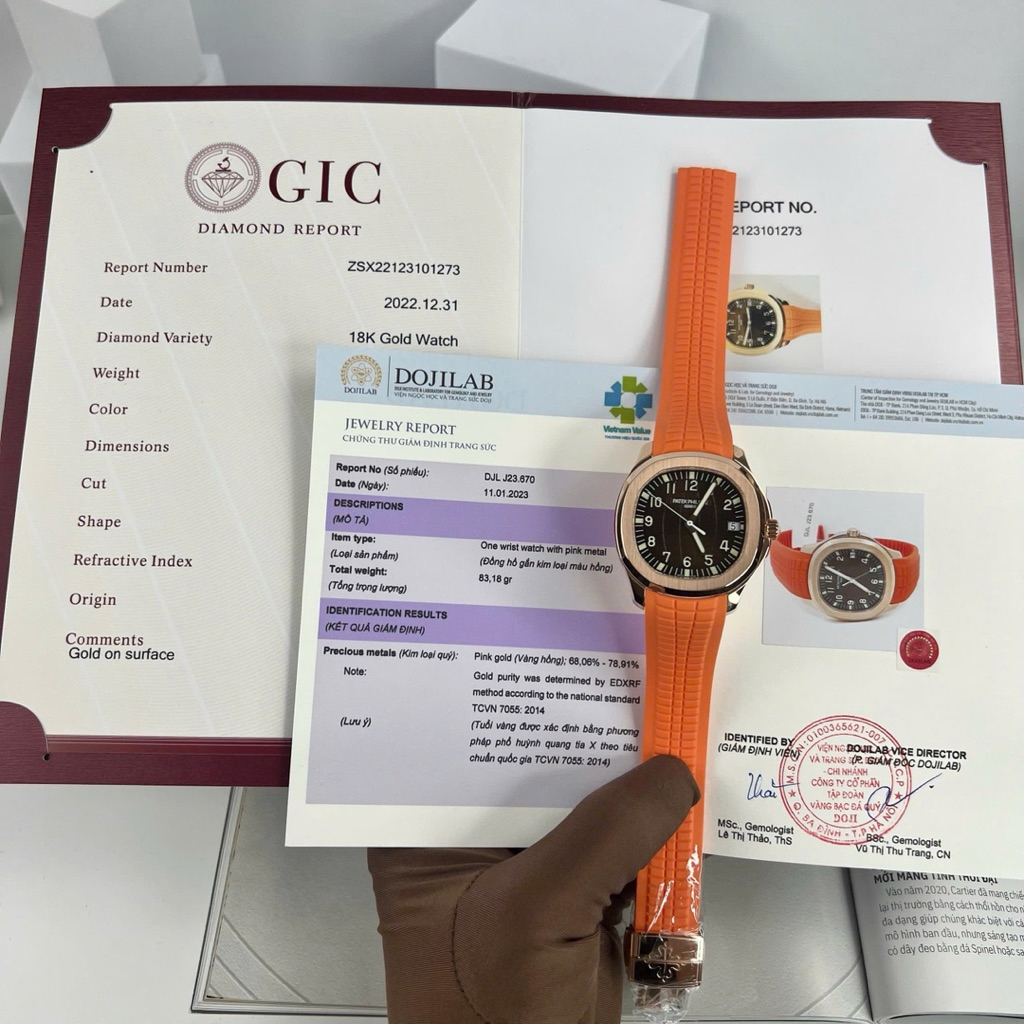 PP 5167R - Bọc Vàng 18k  Size 40mm - 3K Factory - Caliber 324