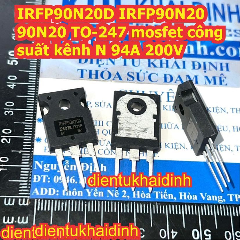 IRFP90N20D IRFP90N20 90N20 TO-247 mosfet công suất kênh N 94A 200V kde0873
