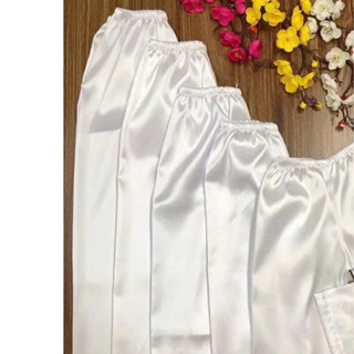 Quần áo dài nam mặc cùng áo dài nam, áo cổ phục nam vải lụa dày dặn