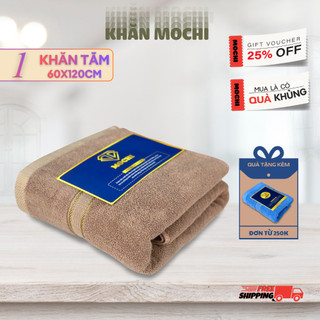 Khăn Tắm Cotton 60x120cm Dày Dặn Thấm Hút Tốt Không Ra Lông Sản Xuất Tại Việt Nam 