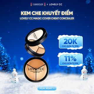  Kem che khuyết điểm triệt sắc LovelyCC Magic Cover Cheat Concealer 12g không thấm nước che phủ hoàn hảo CAMIHOUSE 