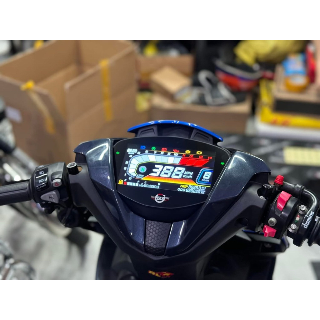 Đồng hồ LCD lắp đặt như zin cho Exciter 2019 và Exciter 155