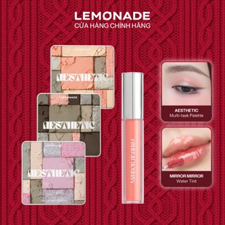  Combo Lemonade Bảng phấn mắt đa năng Aesthetic Multi-task Palette 10.8g và Son Bóng Mirror Mirror Water Tint 4g 