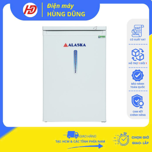 [ SHIP HOẢ TỐC 2H TẠI HCM ]Tủ đông đứng Alaska IF-11, 110 lít - Bảo hành chính hãng 24 tháng
